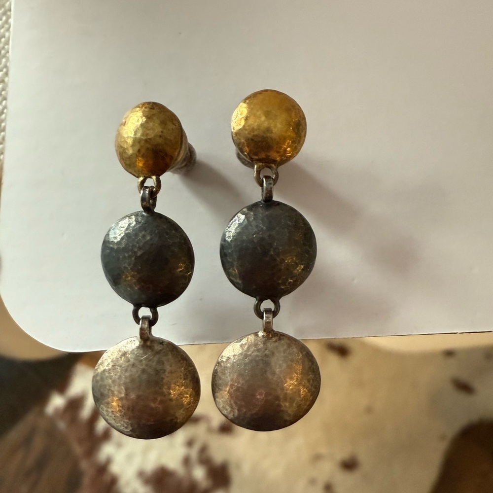 Gurhan lentil style drop earrings